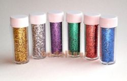 Glitterstreu, 6er-Set